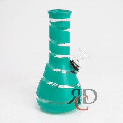WATER PIPE MINI FROSTED DESIGN WP158 5.5" 1CT